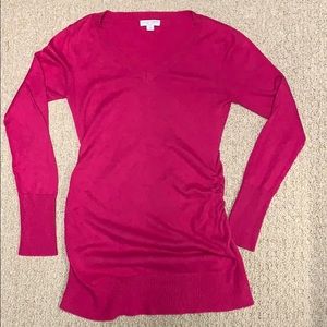 Liz Lange maternity tunic sweater